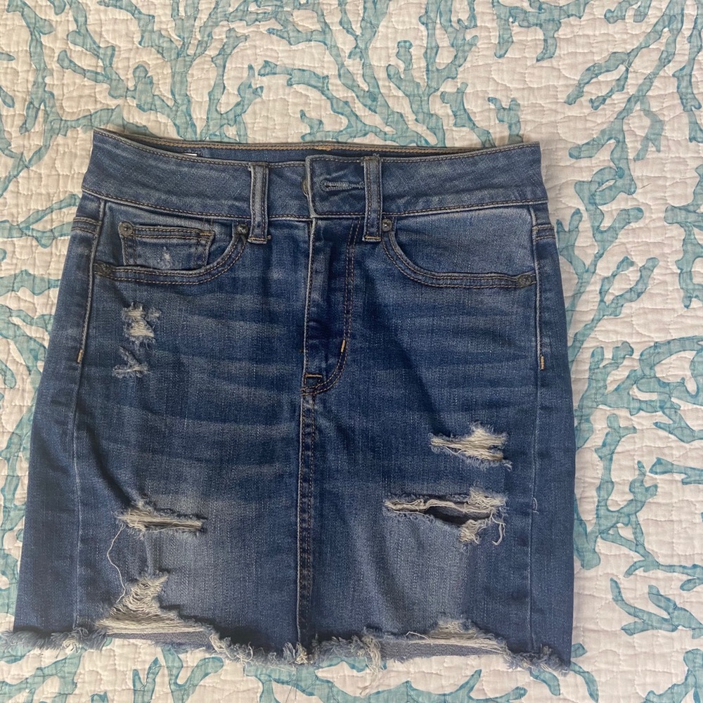 American eagle hi rise mini skirt